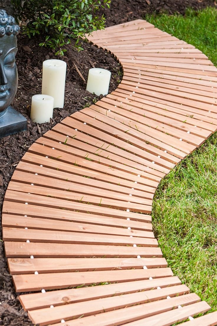 Виды дачных дорожек