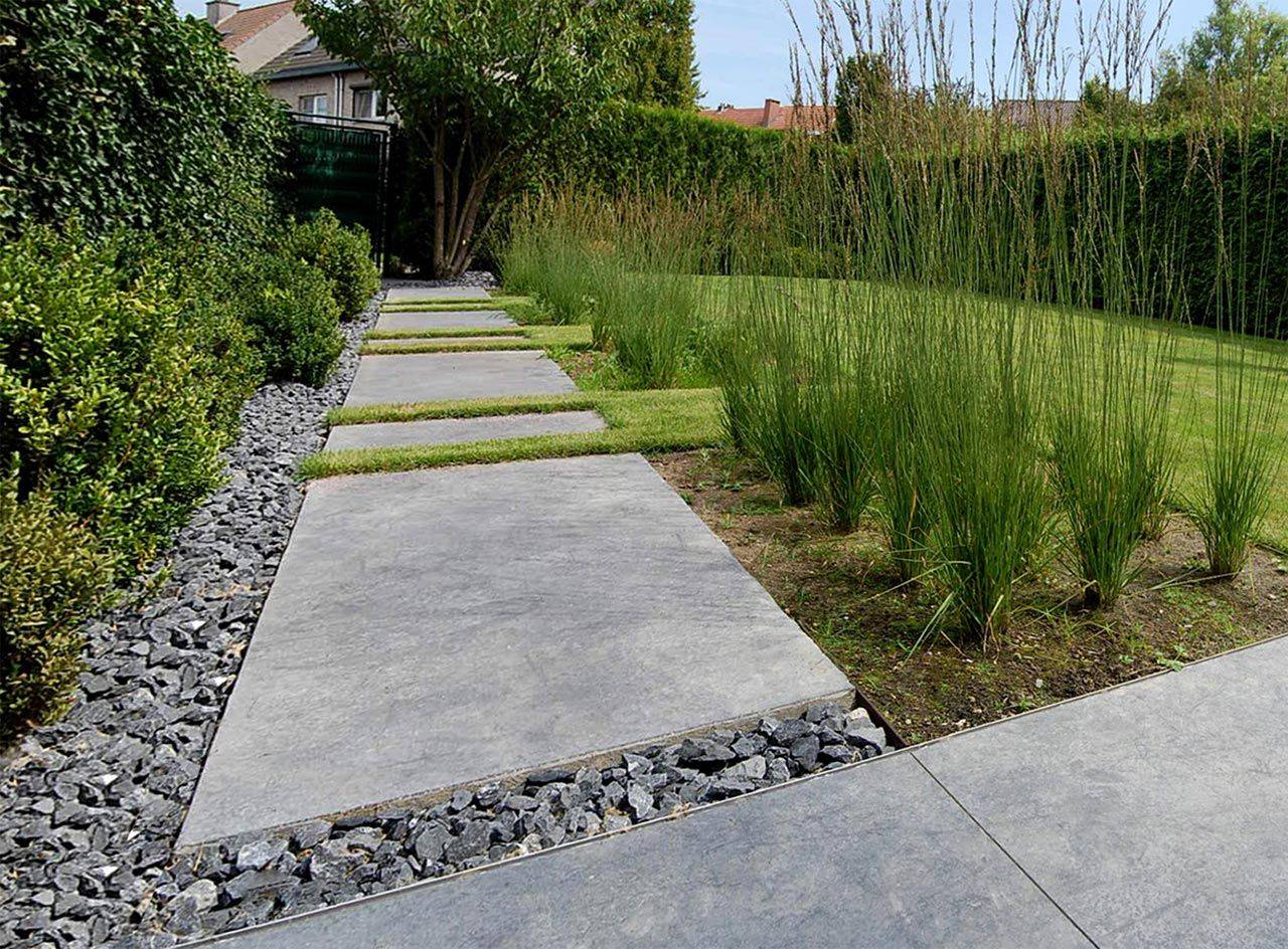 Как сделать раствор для садовых дорожек