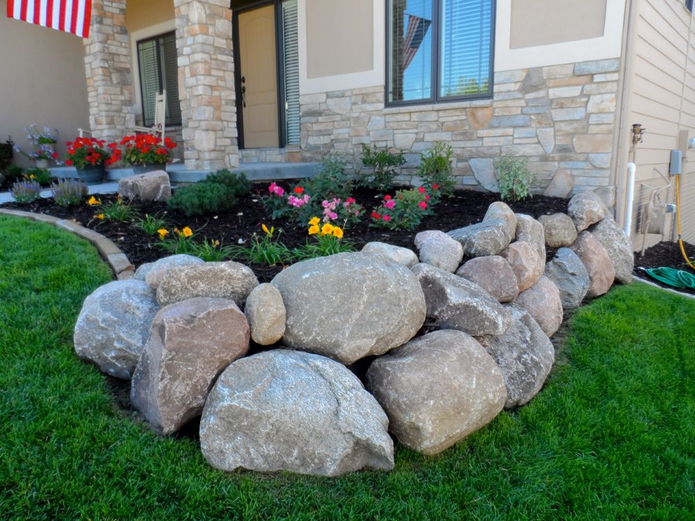 Клумбы из камней своими руками: красота, надежность и простота