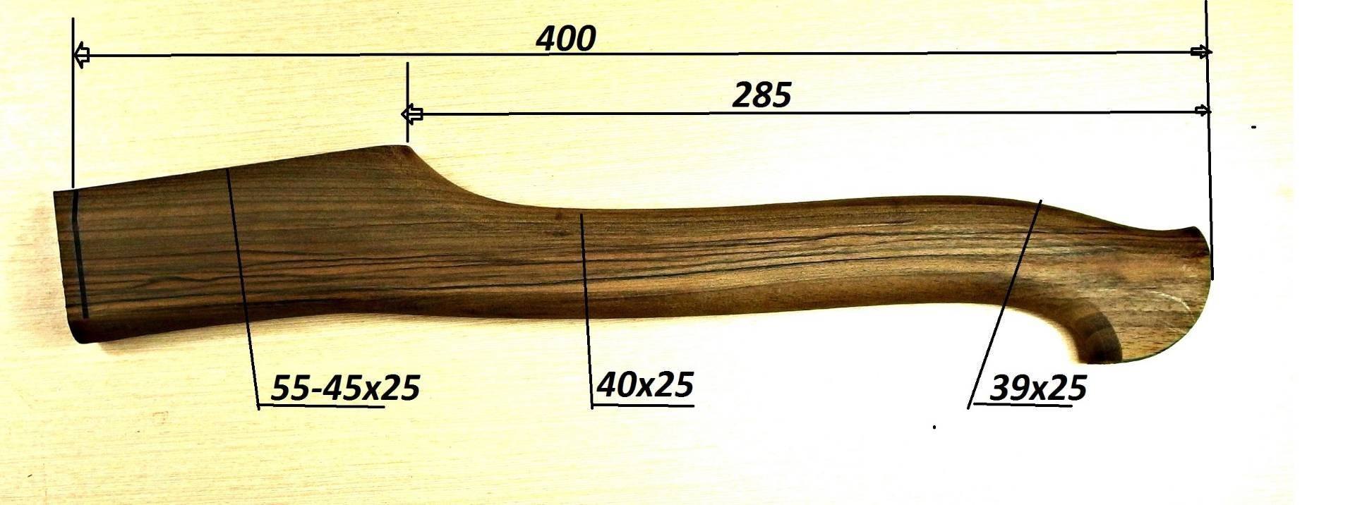 Как правильно сделать топорище для топора