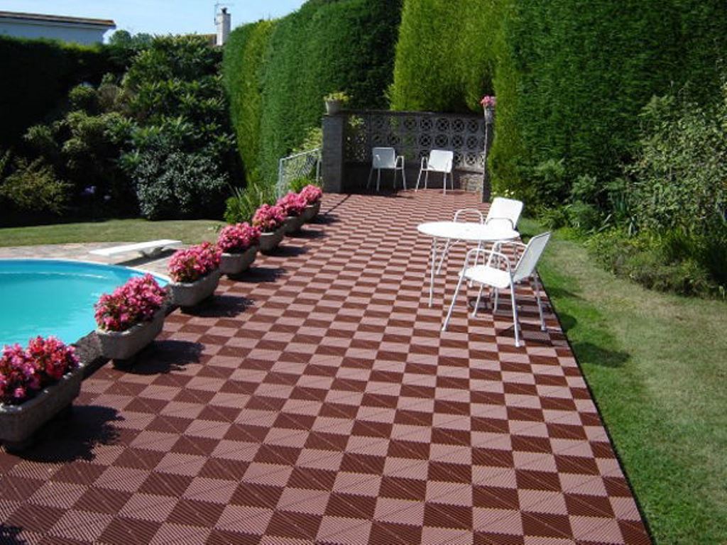 Укладка резиновой плитки в саду: практический гид по созданию красивого и функционального покрытия