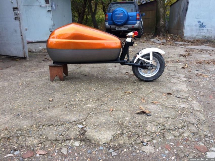 Делаем прицеп для мотоцикла своими руками