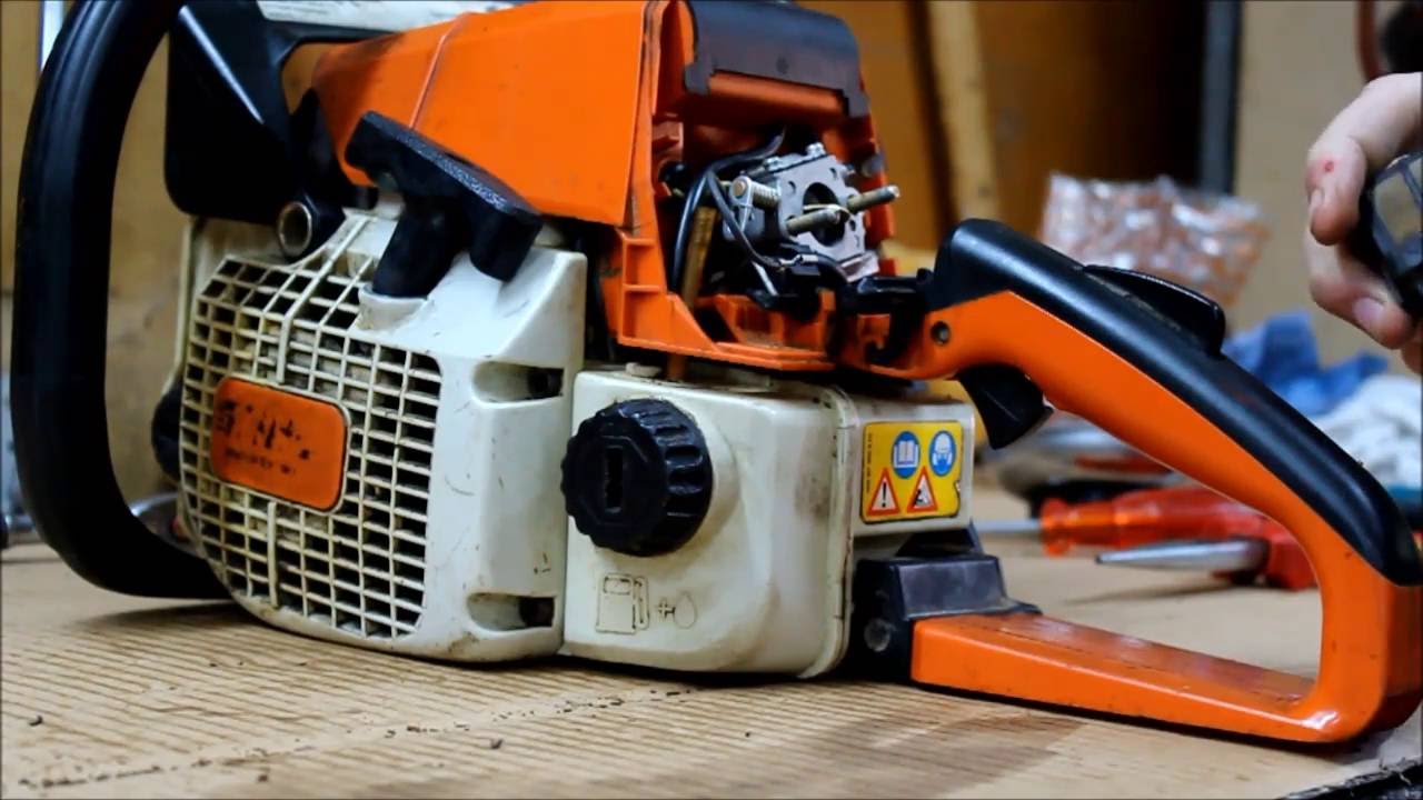 Ремонт бензопилы своими руками