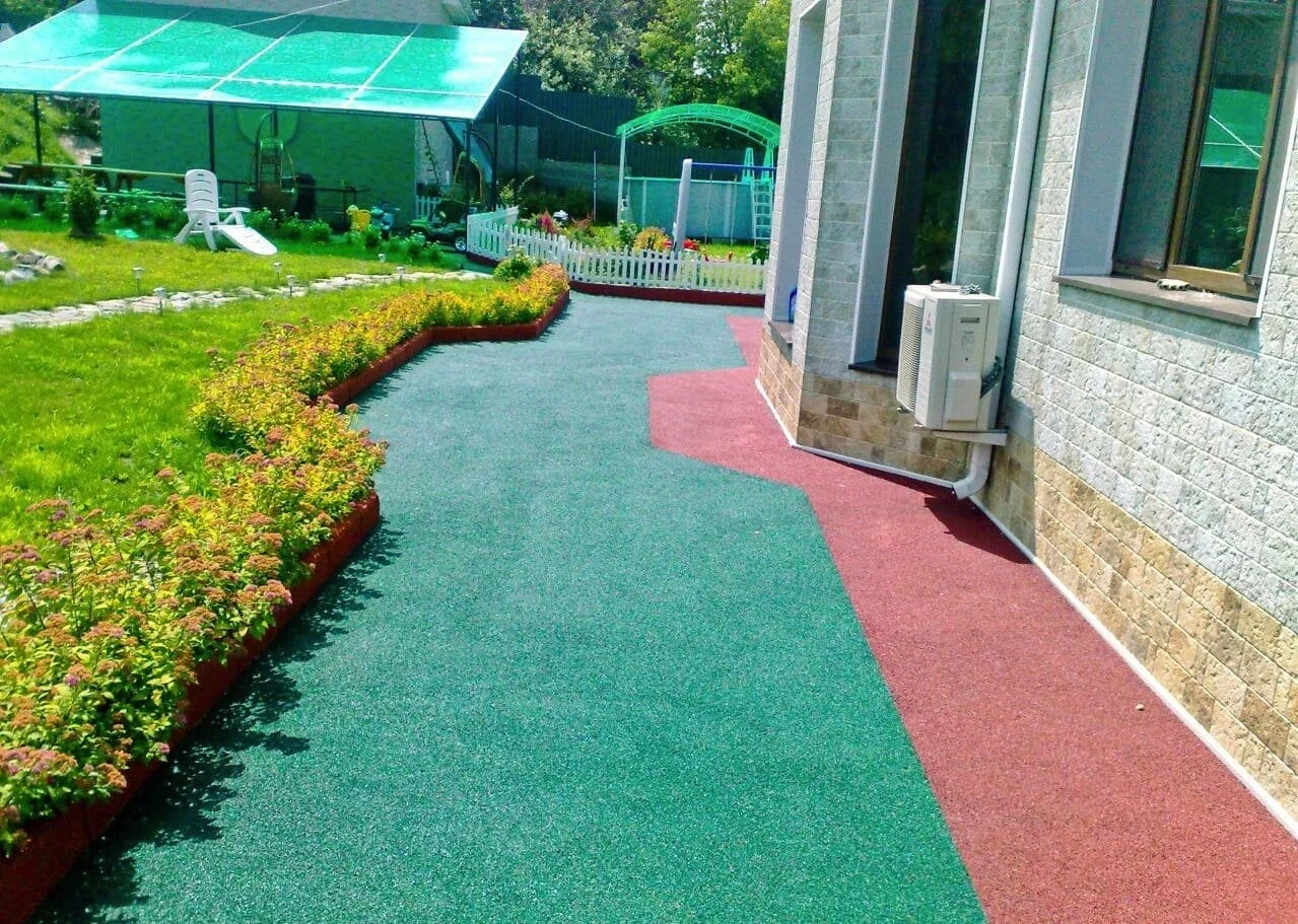 Укладка резиновой плитки в саду: практический гид по созданию красивого и функционального покрытия