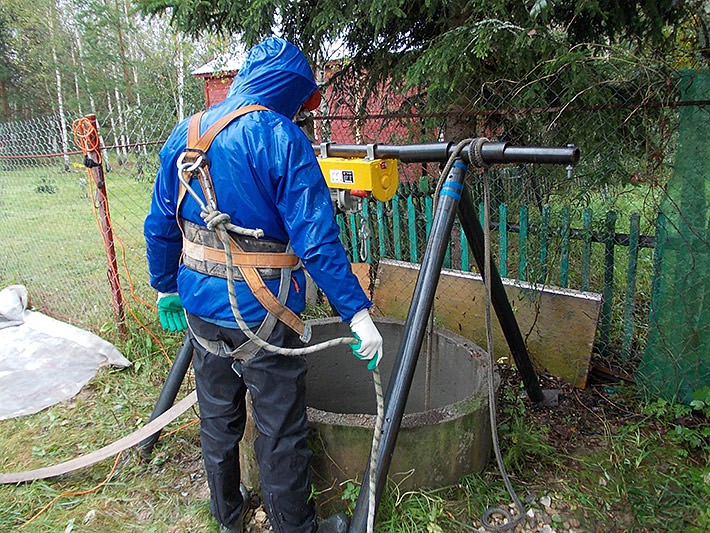 Правила очистки воды в колодце