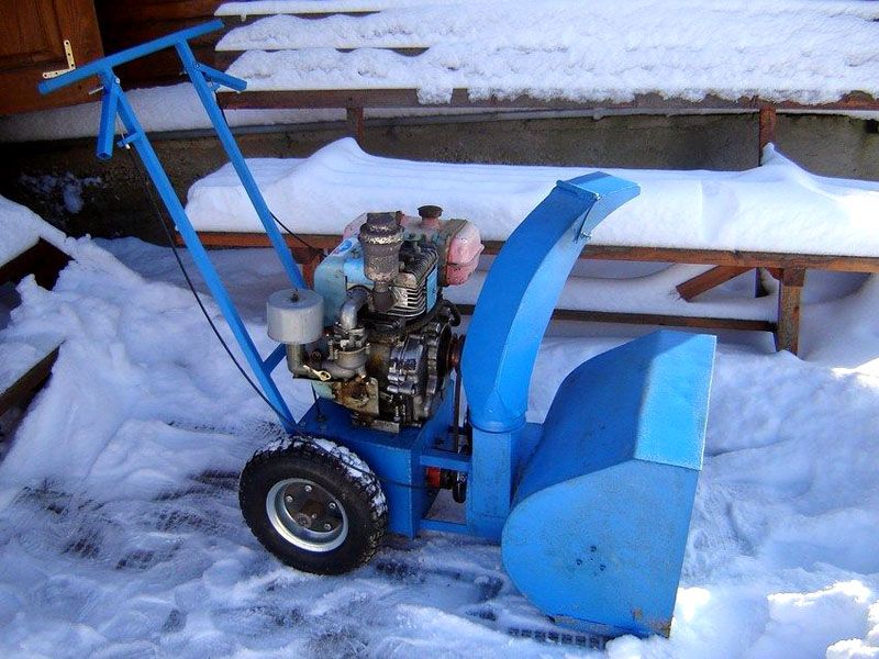 Снегоуборщик для мотоблока своими руками