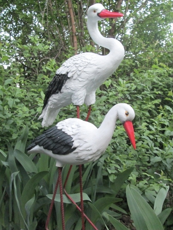 Как сделать садовые фигуры своими руками