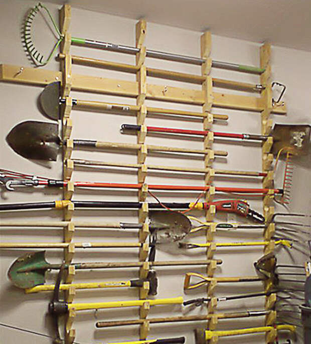 Где и как хранить инструменты на даче?