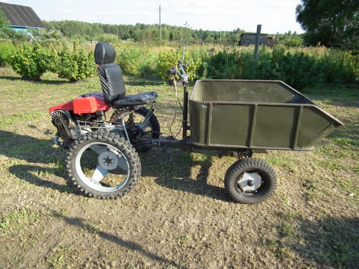 Как сделать мотоблок своими руками