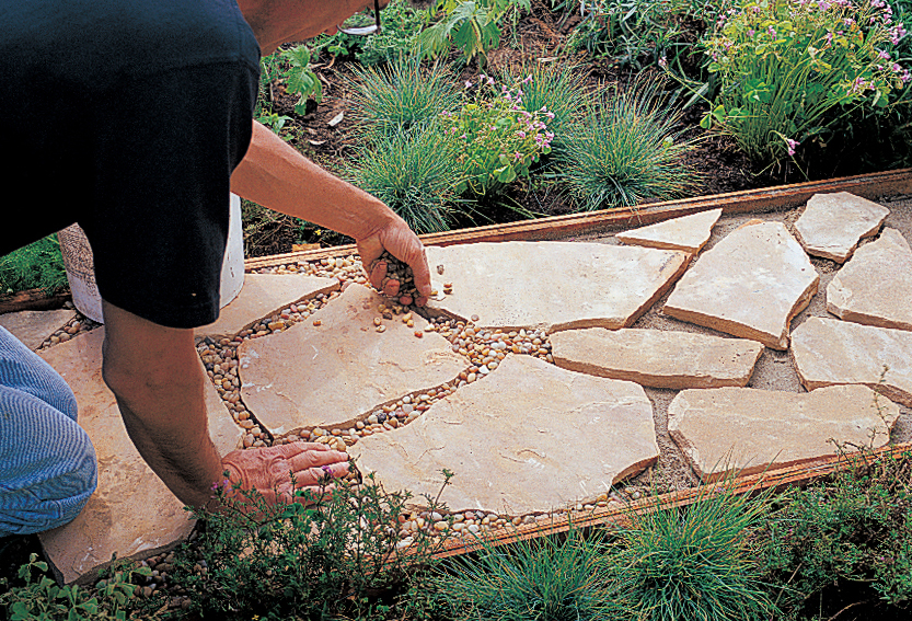 Садовые дорожки из камня