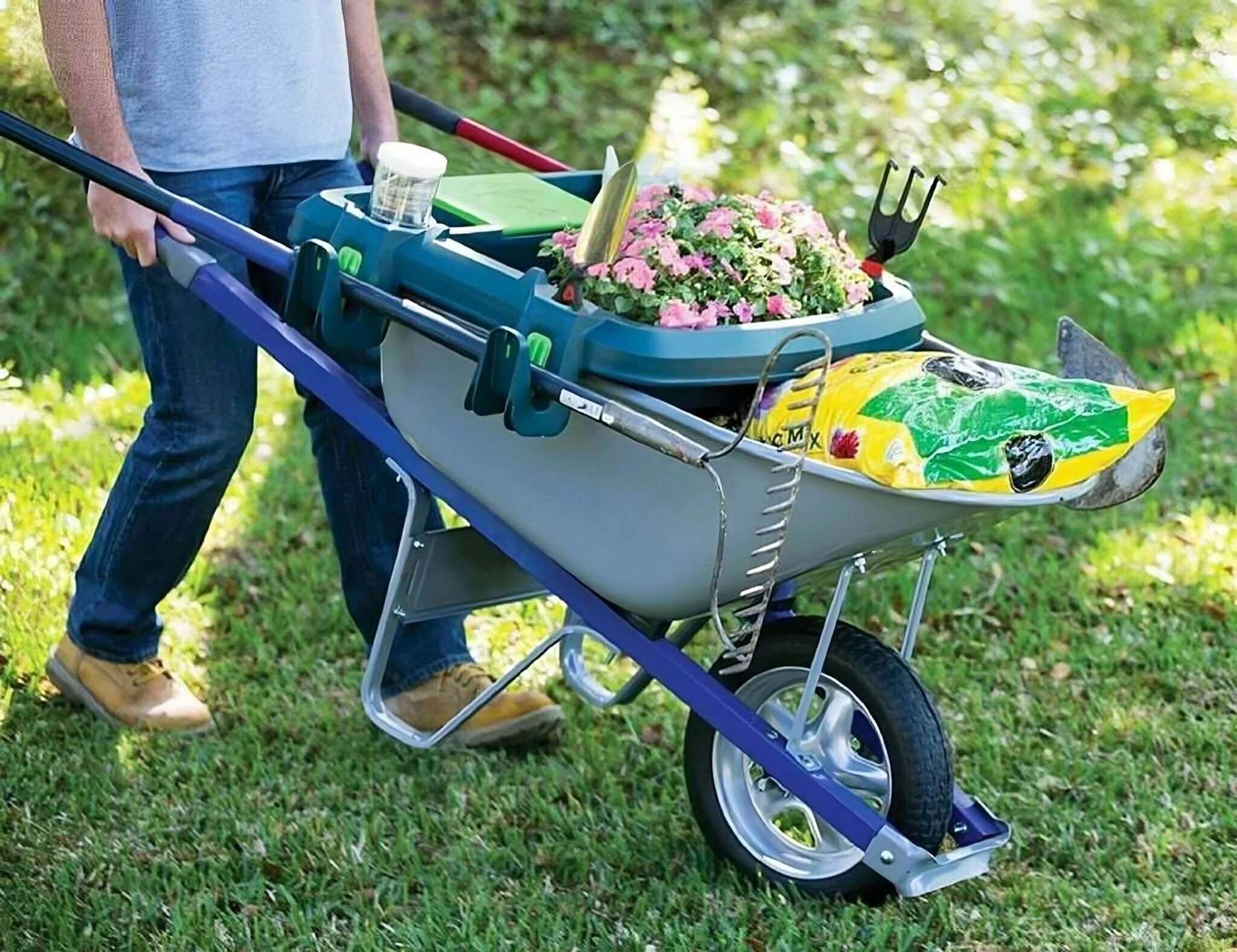 Как сделать садовую тачку